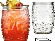 LIBBEY Cocktailglas Libbey Trinkglas, 12er Set -TIKI- von polynesischer Kunst inspiriert, Glas, 473 ml, hochwertig verarbeitet, im charakteristischen Design