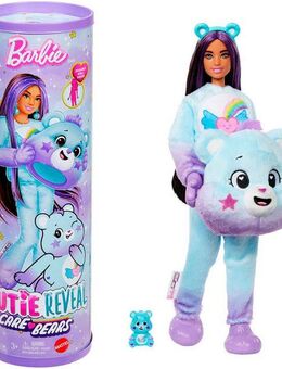 Barbie Anziehpuppe Cutie Reveal Glücksbärchis Dream Bright Bärchi, inklusive Accessoires