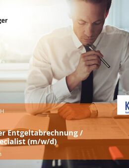 Mitarbeiter Entgeltabrechnung / Payroll Specialist (m/w/d) - Mindelheim
