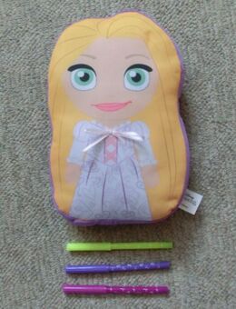 Schmusekissen zum bemalen/ DISNEY PRINCESS RAPUNZEL/ NEU - Duisburg