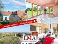Frühlingserwachen im Grünen - Landhaus-Charme trifft kreative Freiheit - Wohnensemble mit zwei Häusern - Brandenburg (Havel)