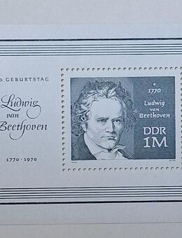 DDR 1970 L. van Beethoven Block postfrisch - Görlitz