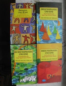 Geschichten für lange Tage&kurze Nächte Neuer Malik Verlag Hardcover Literatur Weltliteratur Lesebücher 4 Bücher zus. 4,- - Flensburg