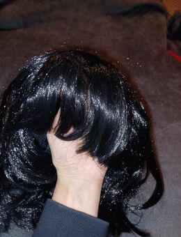 Perücke Bob schwarz - Homburg Zentrum