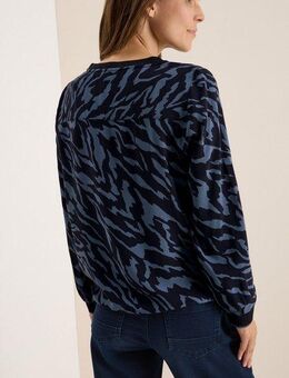 CECIL Langarmbluse mit All-Over Print
