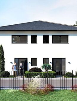 Elegante Walmdach Neubau Doppelhaushälfte mit 2 Bädern & 5 Zimmern in Toplage Erding - Erding