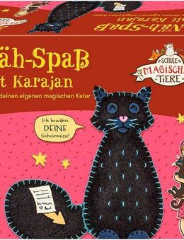 Kosmos Kreativset AllesKönnerKiste - Die Schule der magischen Tiere Nähspaß mit Karajan