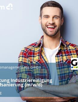 Einsatzleitung Industriereinigung Schadstoffsanierung (m/w/d) - Regensburg