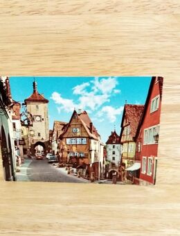 Ansichtskarte-Ak-176-Rothenburg o.d. Tauber- Am Plönlein - Nörvenich