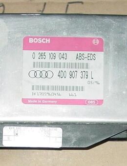 ABS / EDS Steuergerät Audi A6 quattro + S6 (C4) A8 quattro + S8 (D2) 4D0907379L Steuerung Antiblockiersystem + Elektronische Differentialsperre Bosch - Landsberg (Lech)