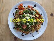 Poster-VK im Download "Heiße Kamut-Spaghetti unter kaltem Salat" - Ratingen