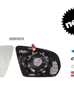 SPIEGELGLAS LINKS BEHEIZT ASP MERCEDES S KLASSE W222 A 0998100116 - Dortmund Wickede