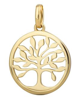 Orolino Kettenanhänger Gold 375 mit Lebensbaum-Motiv