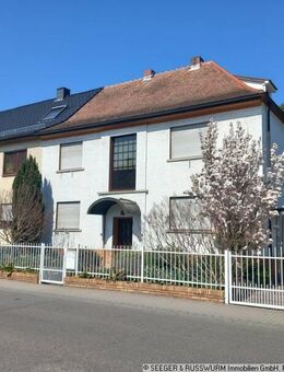 Sandhausen -Ideales Familienhaus mit großem Gartengrundstück - Sandhausen