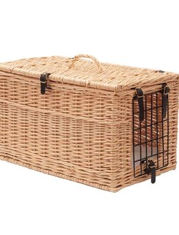 Aumüller Katzentransportkorb / Wohnhöhle - B 30 x T 53 x H 39 cm