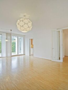 Helle, großzügige 4-Zimmer-Gartenwohnung. Freier Ausblick auf Wiesen und Truderinger Wald! - München