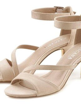 LASCANA Sommerschuh Sandalette High-Heel-Sandalette,Riemchensandalette,Sommerschuh mit Riemchen VEGAN