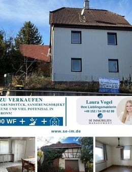 Großes Grundstück, Sanierungsobjekt mit Scheune und viel Potenzial in Büchenbronn - Pforzheim