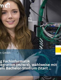 Ausbildung Fachinformatik Systemintegration (m/w/d), wahlweise mit integriertem Bachelor-Studium (Start 2026) - Wiesbaden
