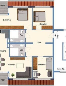 Barrierefreie 4 Zimmerwohnung nahe Klinikum Barmen - Wuppertal