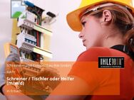 Schreiner / Tischler oder Helfer (m/w/d) - Erbach (Baden-Württemberg)