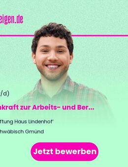 Fachkraft zur Arbeits- und Berufsförderung in der Garten und Landschaftspflege (m/w/d) - Schwäbisch Gmünd