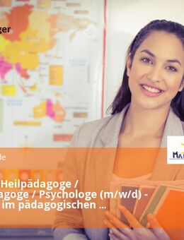 Erzieher / Heilpädagoge / Sozialpädagoge / Psychologe (m/w/d) - Fachkraft im pädagogischen Bereich - Bonn