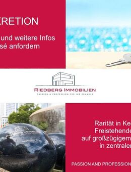 Rarität in Kelkheim - Freistehendes Haus auf großzügigem Hanggrundstück in zentraler Toplage - Kelkheim (Taunus)