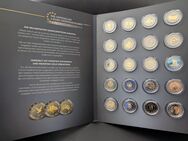 2 Euro Münzen Black&Gold Edition 999,9 Gold & Ruthenium - Köln Zentrum