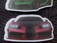 2 BUGATTI Aufkleber / Sticker aus Sammlungsauflösung - Zwickau