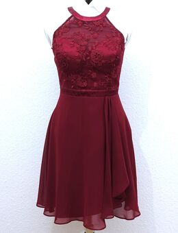 Vera Mont Cocktailkleid, Neckholder, burgunderrot, Größe 36 - Dresden