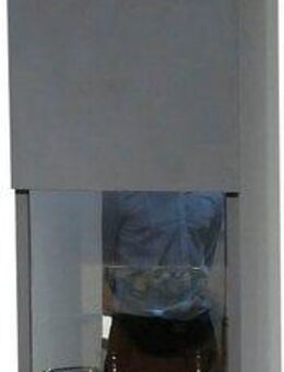 Places of Style Glasvitrine Onyx hochwertig UV lackiert, mit Soft-Close-Funktion, Höhe 140cm