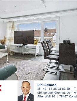 Schöne ETW mit Süd-Balkon in Seenähe - Allensbach