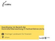 Koordinator im Bereich der Kontrolle/Überwachung IT-Fachverfahren (m/w/d) - Erfurt