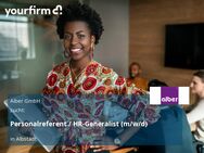 Personalreferent / HR-Generalist (m/w/d) - Albstadt