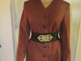 NEU * Klassisch * Original VINTAGE * Buisness * Freizeit * Schurwolle * Anzug * Kostüm * BLAZER "BETTY BARCLAY" Original * Gr. 36- 38/ S * terra * in 88499