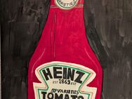 Ketchup selbst gemaltes Bild auf Leinwand Acryl - Rheurdt