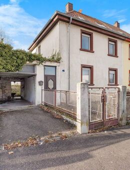Goldene Zwanziger - Doppelhaushälfte mit großem Sanierungspotenzial - Pirmasens