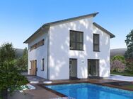Ein­fa­mi­li­en­haus mit versetztem Pultdach - Zirndorf
