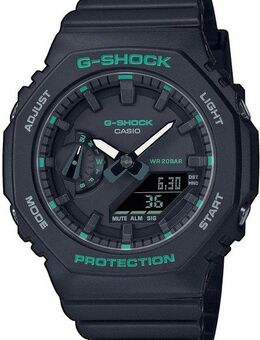 CASIO G-SHOCK Chronograph GMA-S2100GA-1AER, Quarzuhr, Armbanduhr, Damen, Herren, digital, bis 20 bar wasserdicht