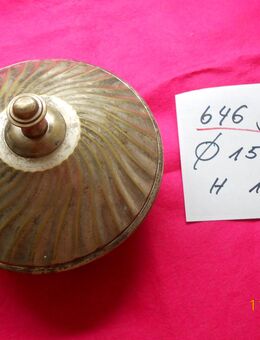 Schale mit Deckel - 646 Gr. - SILBER ? - München Maxvorstadt