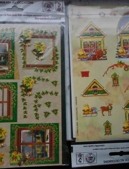 16 Karten zus. 3,- TBZ Cards 3D Weihnachtskarten Engel Weihnachten Nostalgie - Flensburg