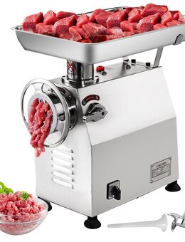 Fleischwolf Elektrisch Hackfleisch Maschine 350 kg /h Edelstahl Fleichwolf für Supermärkte Fleischerei Restaurant - Wuppertal