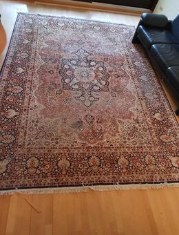 Seidenteppich, handgeknüpft, GHOM Kaschmir, Naturseide, sehr fein - Köln