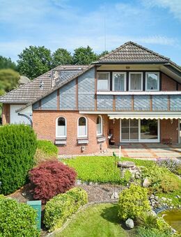 Großes Einfamilienhaus mit Einliegerwohnung auf schönem Grundstück in Feldrandlage - Jesteburg