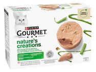 Gourmet Nature's Creations zum Sonderpreis! - Pastete mit Lachs & grüne Bohnen 24 x 85 g