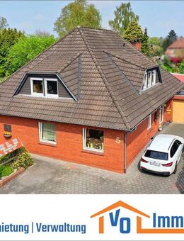 Raumwunder in Apen-Augustfehn: Gemütlicher Bungalow mit Garage und viel Potenzial - Apen