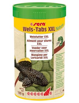 Sera Wels-Tabs XXL Nature - Sparpaket: 2 x 250 ml