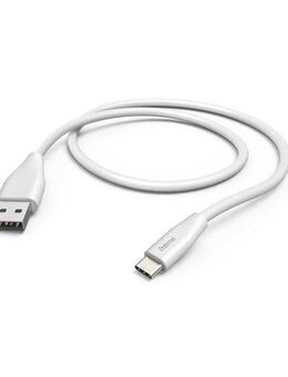 Hama Ladekabel, USB A auf USB C, 1,5 m, Weiß USB-Kabel, USB Typ A, USB-C, (150 cm)