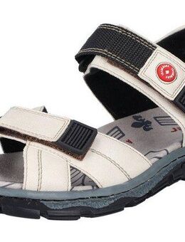 Rieker Sandale, Sommerschuh, Outdoorschuh, Keilabsatz, in Trekking-Optik